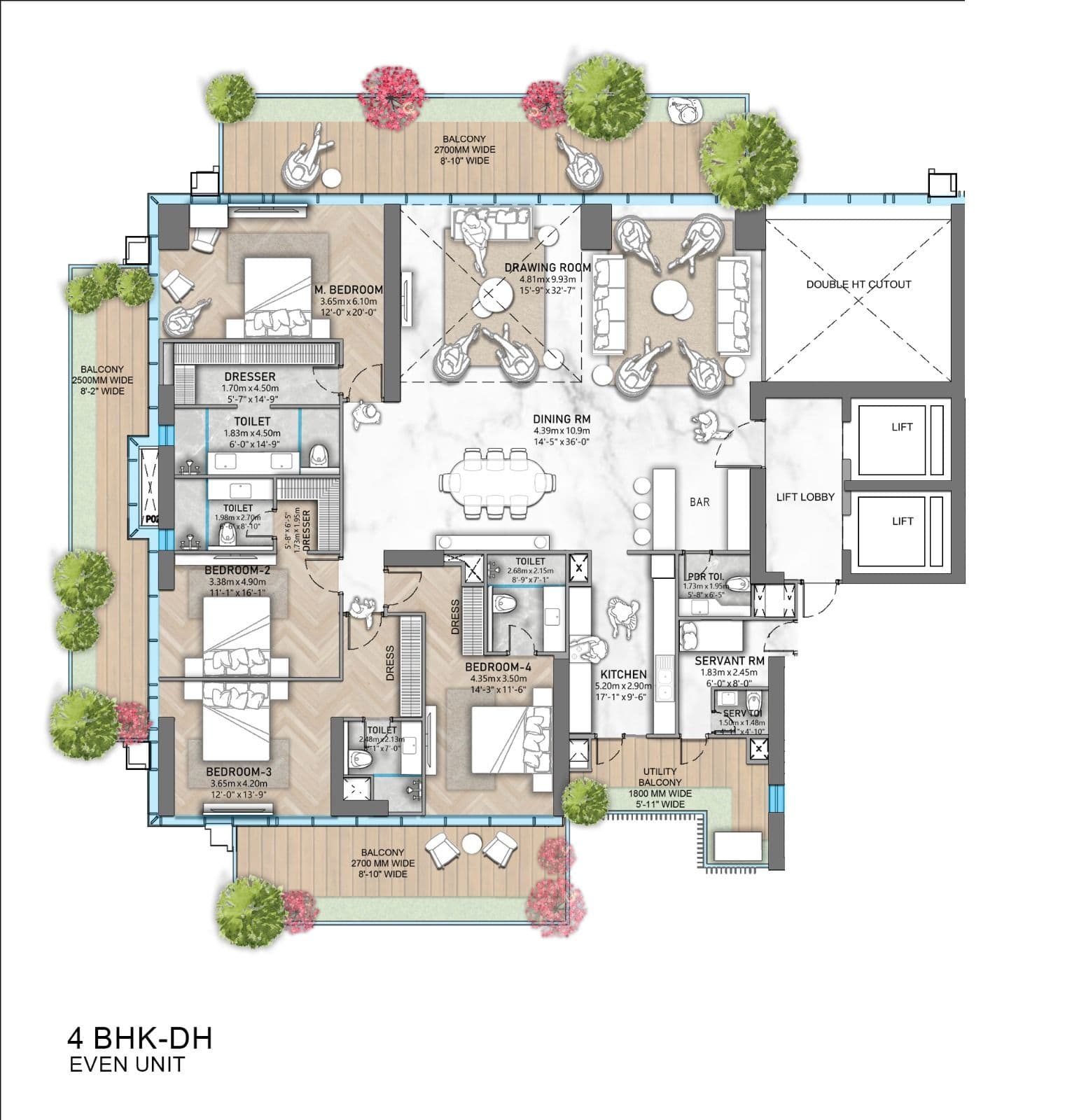 Trump Tower floor plan 2