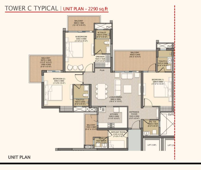 Ace Hanei floor plan 1