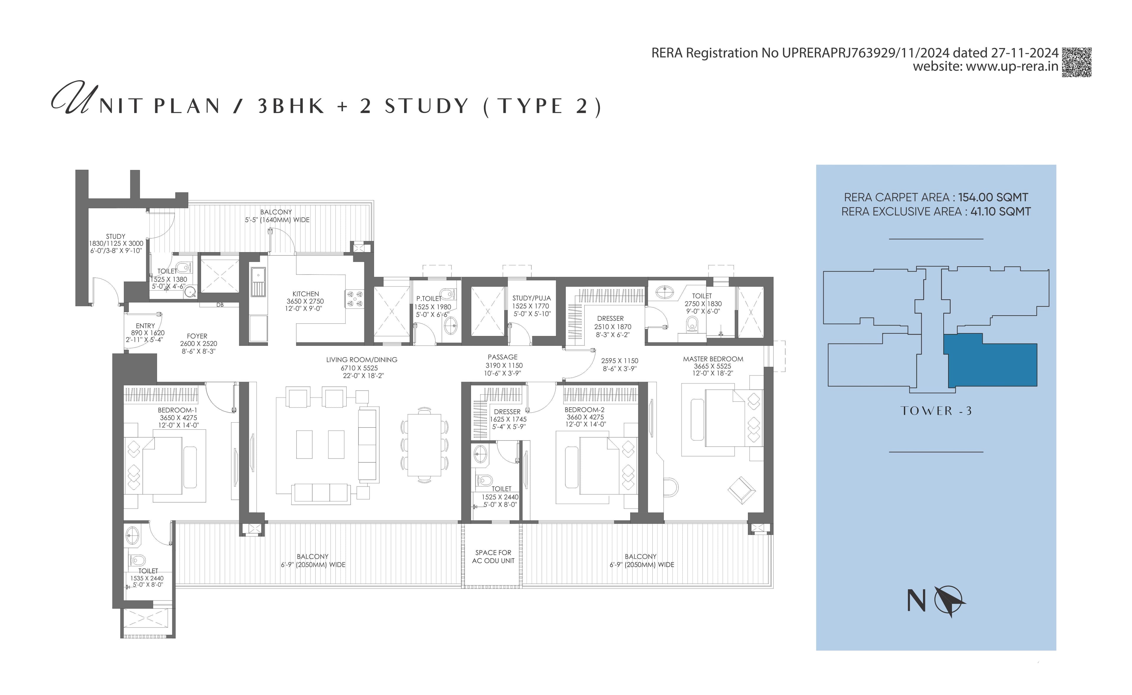 Godrej Riverine floor plan 2