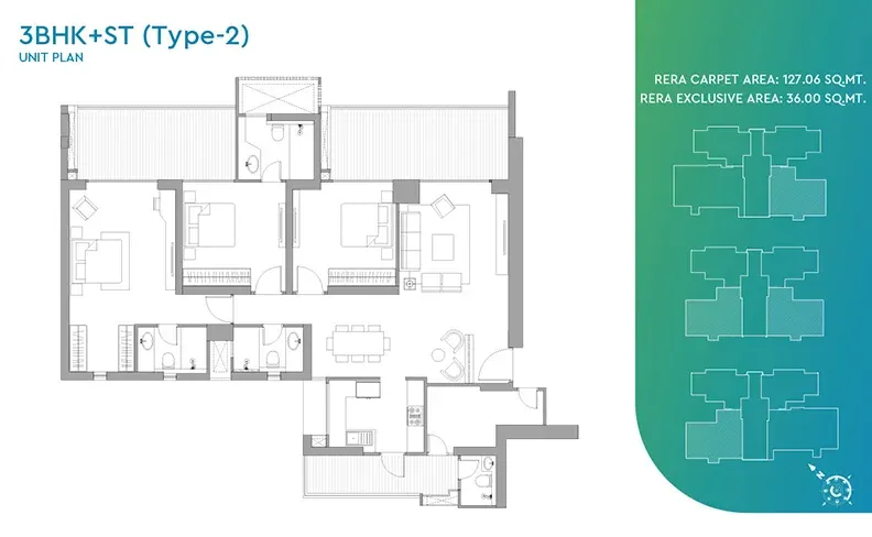 Godrej Tropical Isle floor plan 5
