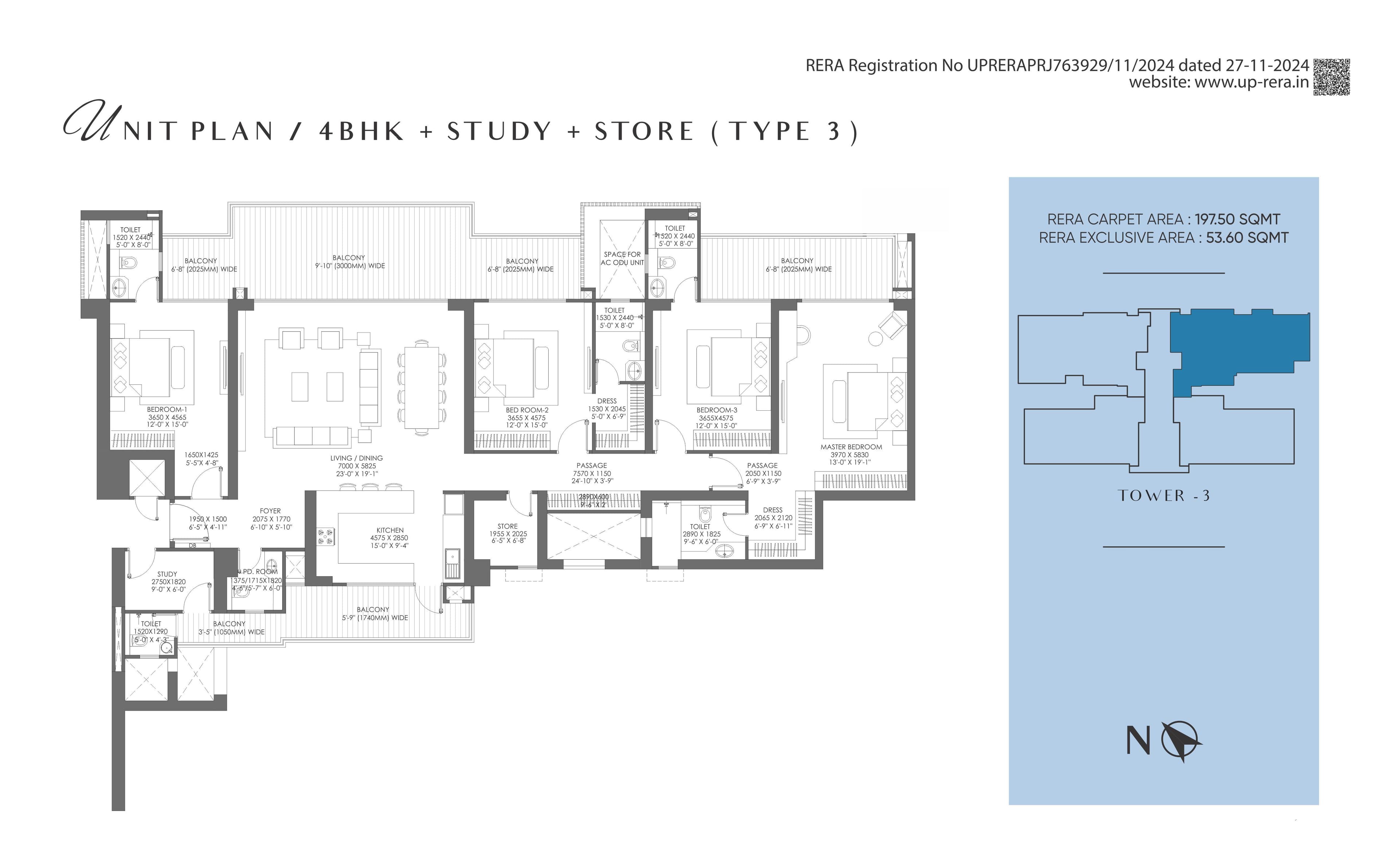 Godrej Riverine floor plan 5