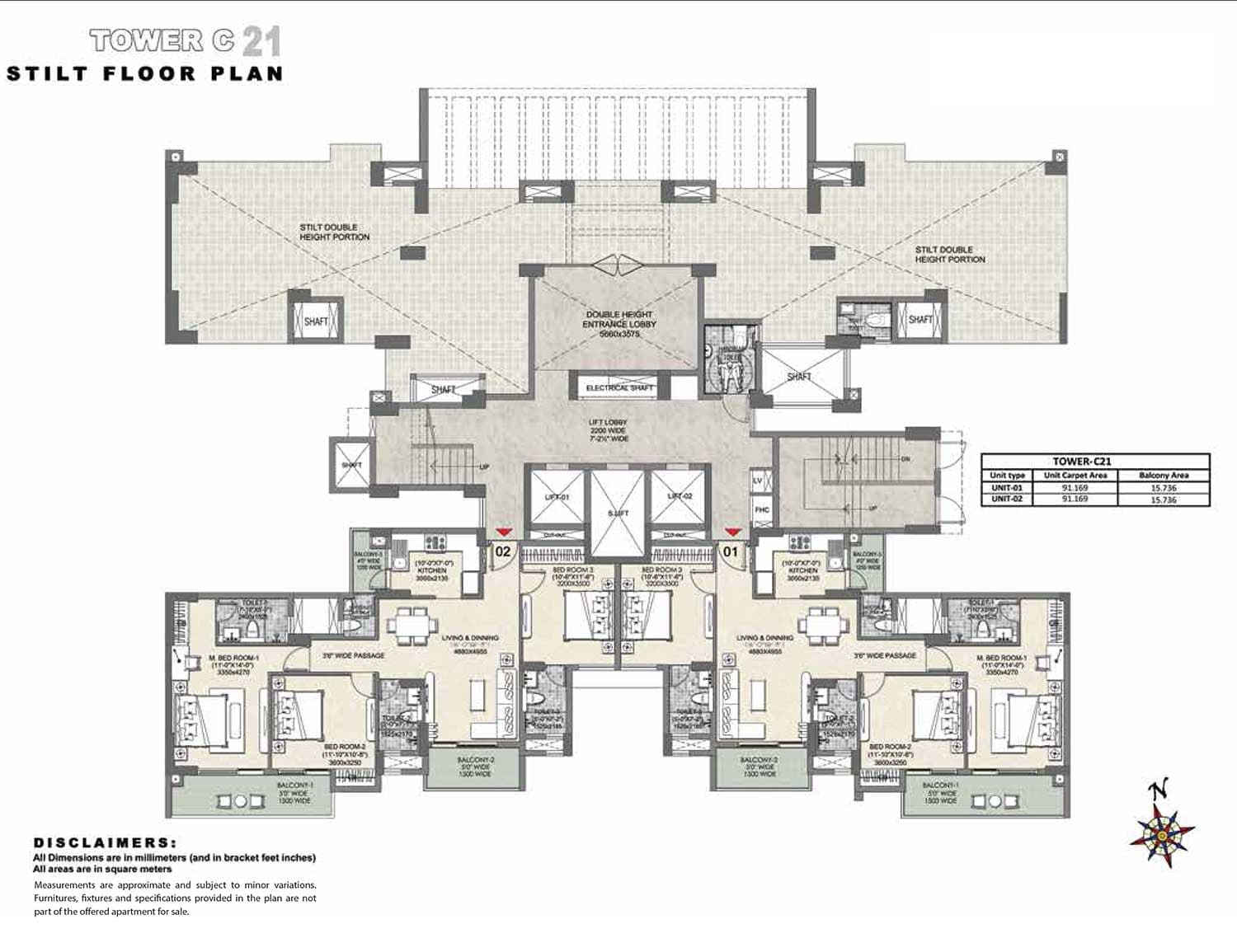 Tata Value Homes floor plan 23