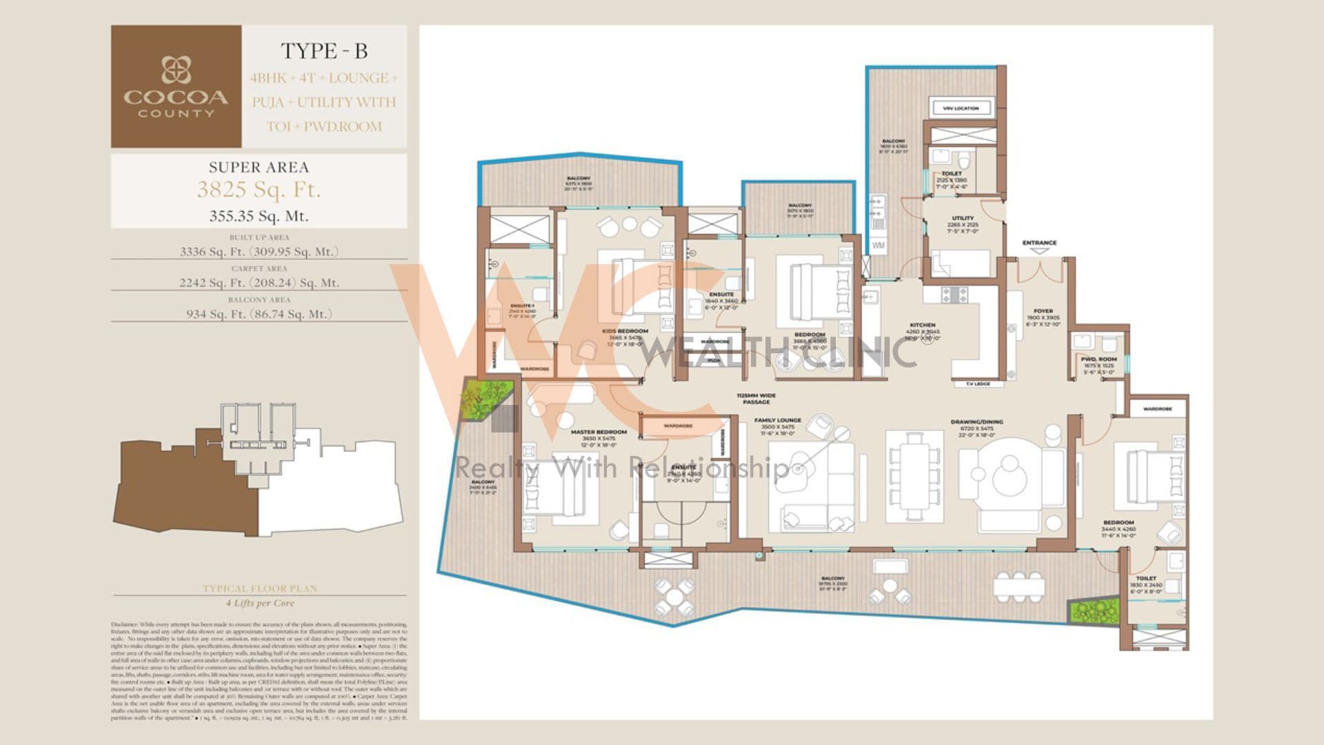Cocoa County floor plan 3