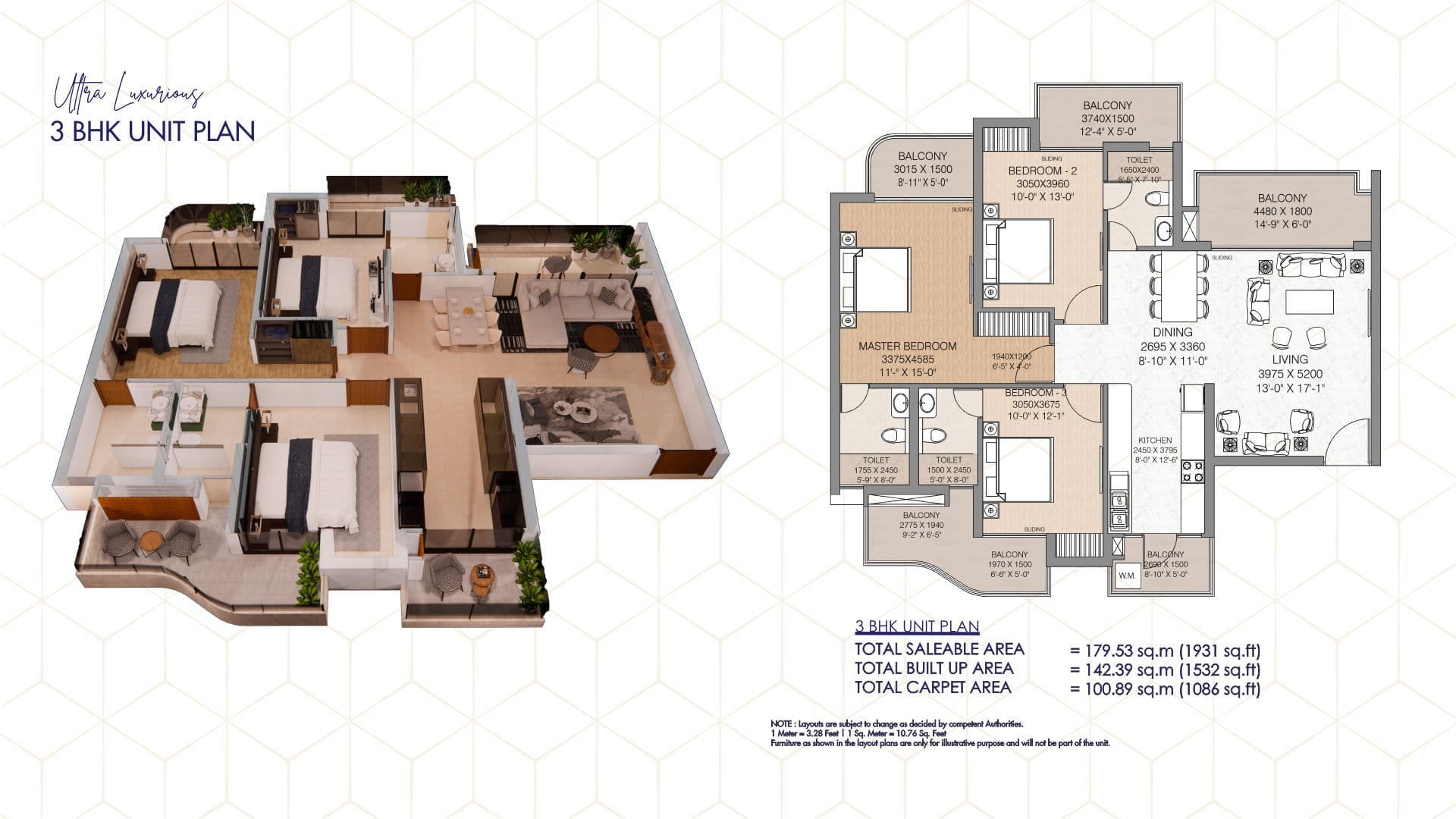Eternia Residences floor plan 3
