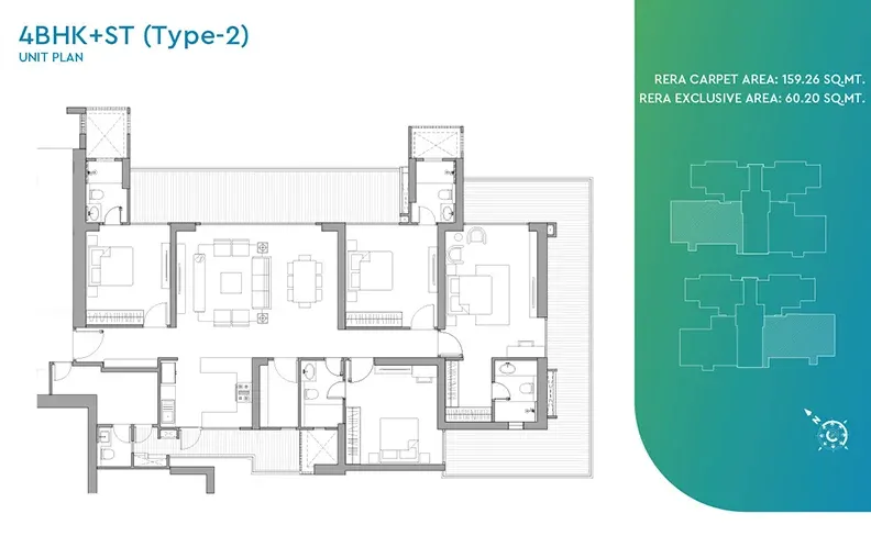 Godrej Tropical Isle floor plan 9