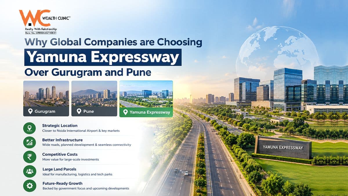 Why Global Companies Are Choosing Yamuna Expressway Over Gurugram and Pune