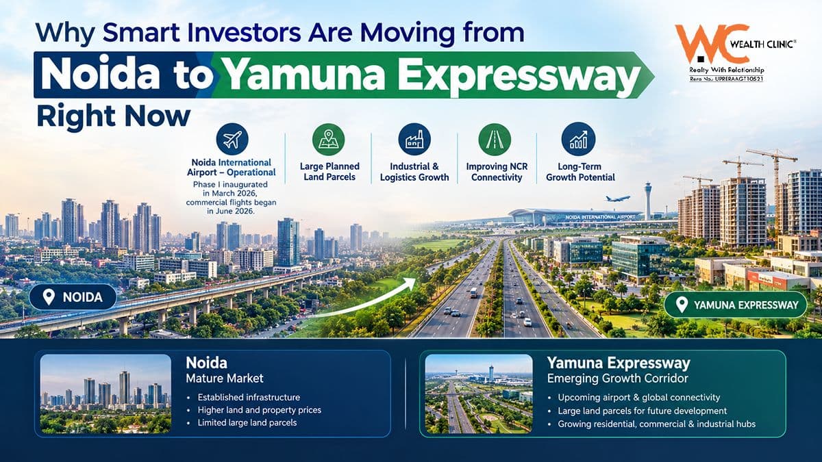 Why Smart Investors Are Moving from Noida to Yamuna Expressway Right Now