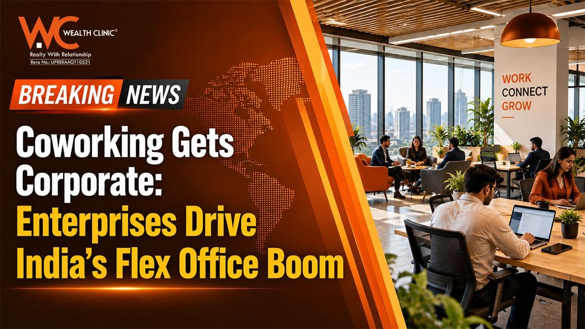 Coworking gets corporate: Enterprises drive India’s flex office boom