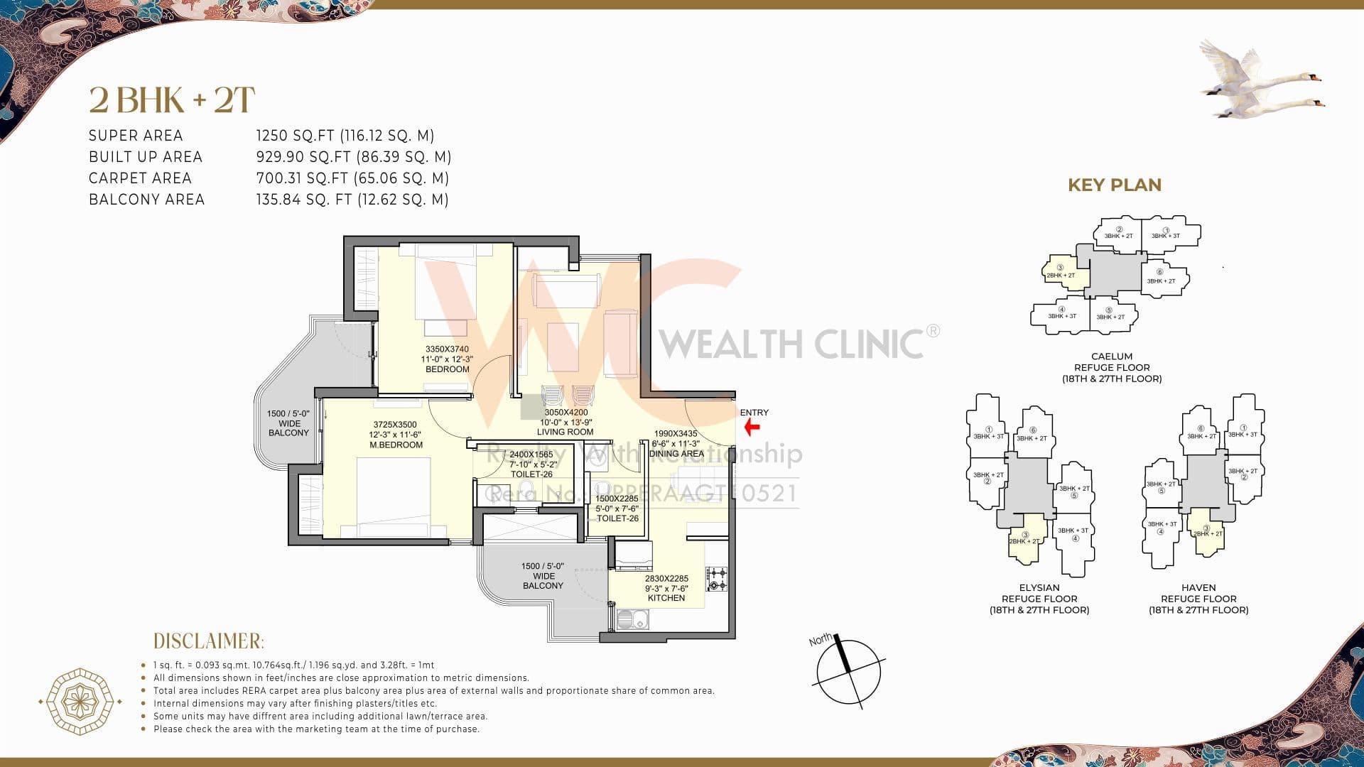 Eldeco Echoes of Eden floor plan 2
