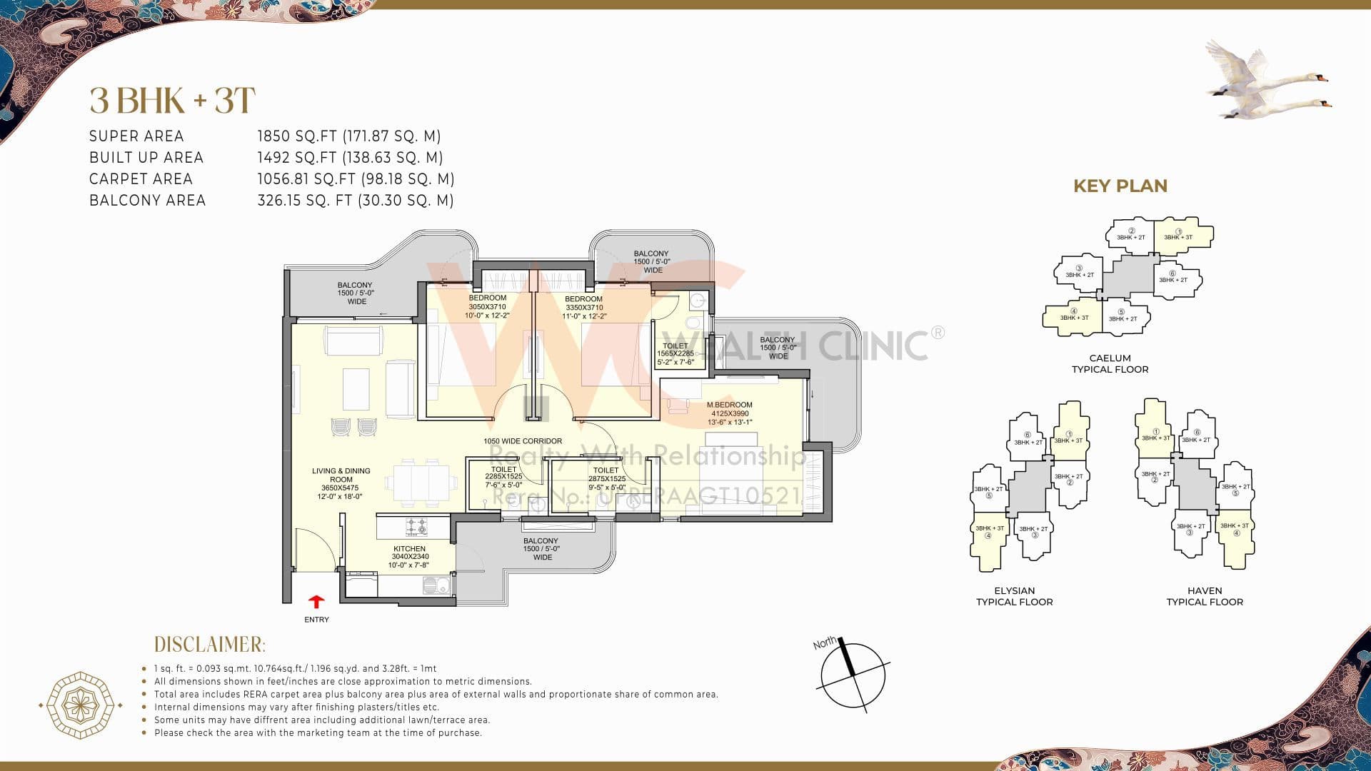 Eldeco Echoes of Eden floor plan 5