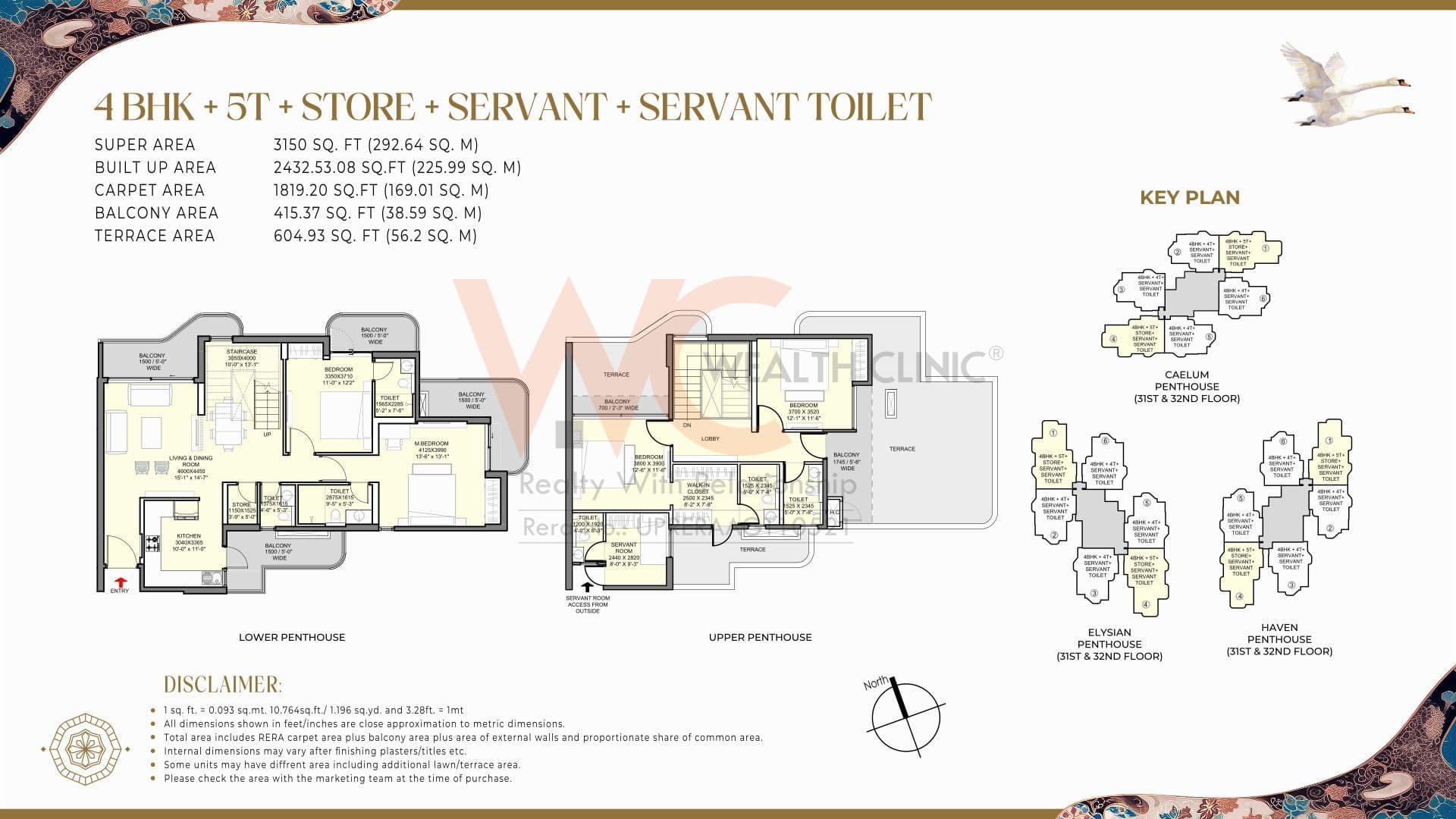 Eldeco Echoes of Eden floor plan 4