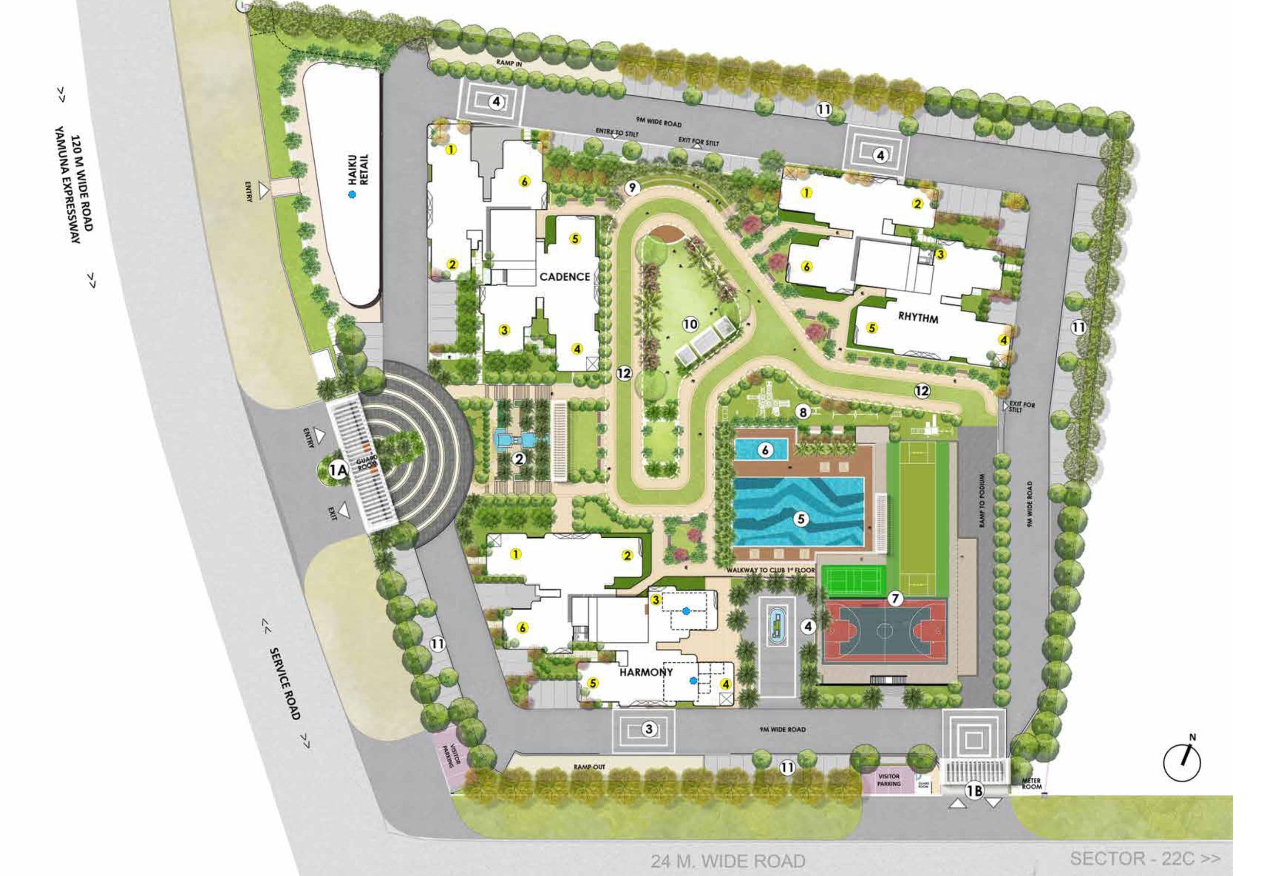 Eldeco Ballads Of Bliss floor plan 7