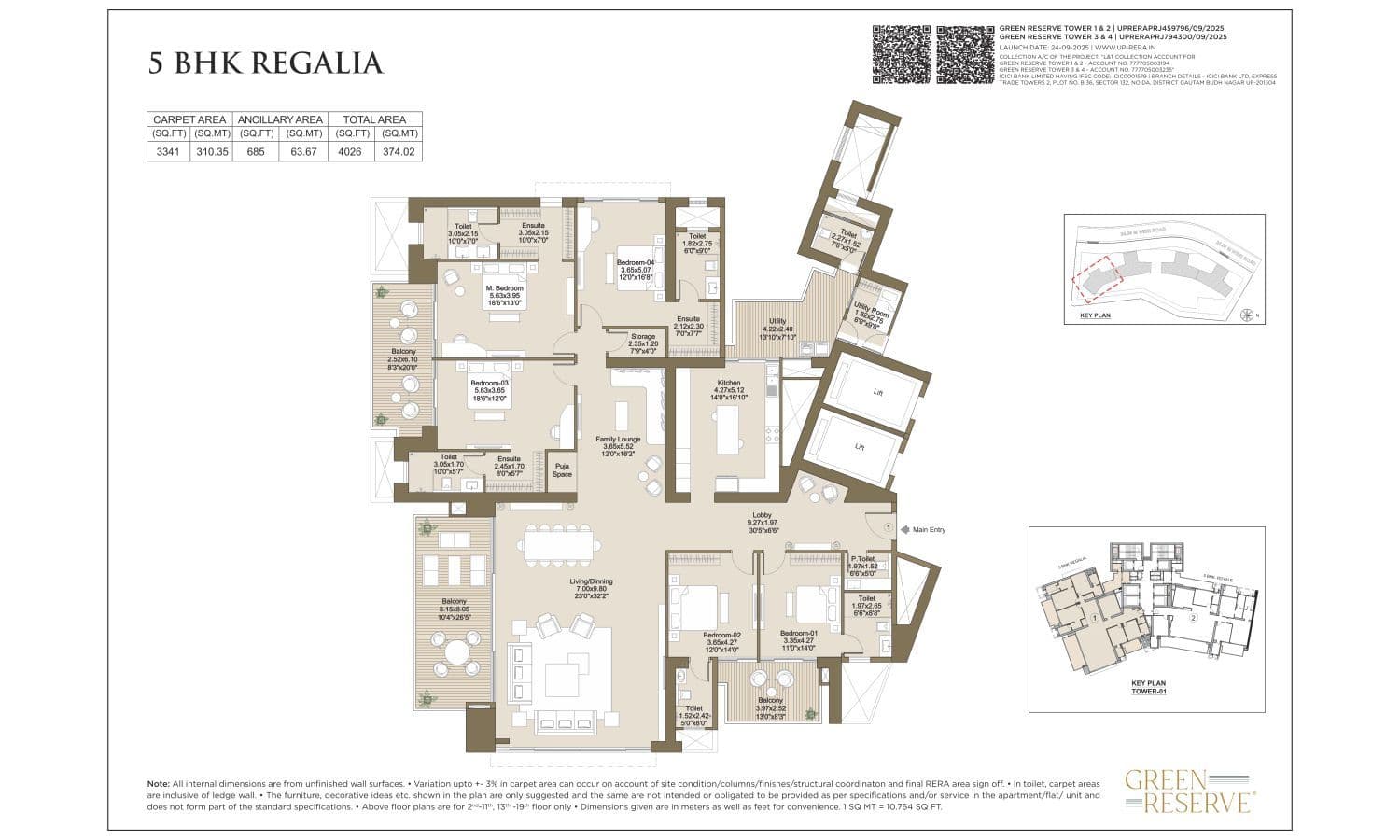 Green Reserve floor plan 6