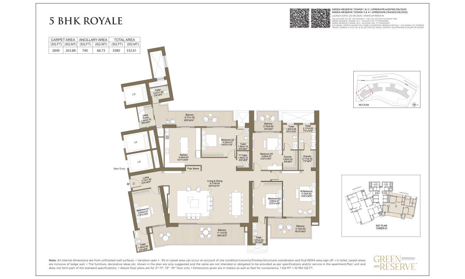 Green Reserve floor plan 5