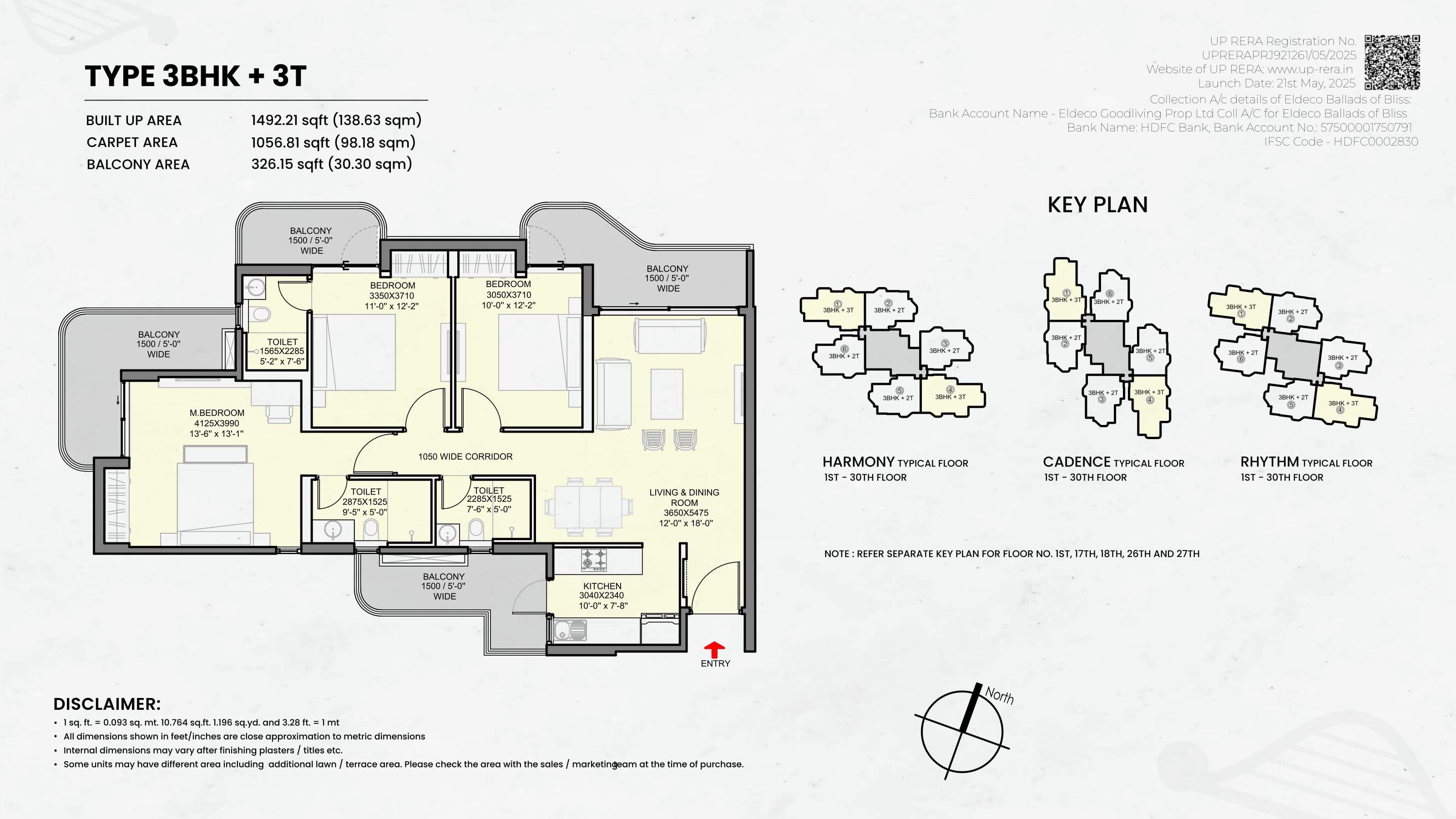 Eldeco Ballads Of Bliss floor plan 4