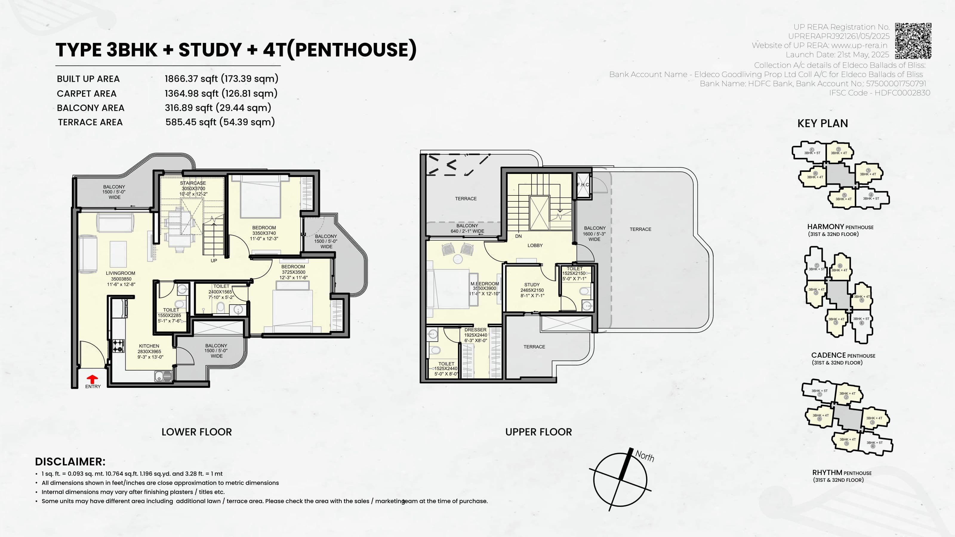 Eldeco Ballads Of Bliss floor plan 5
