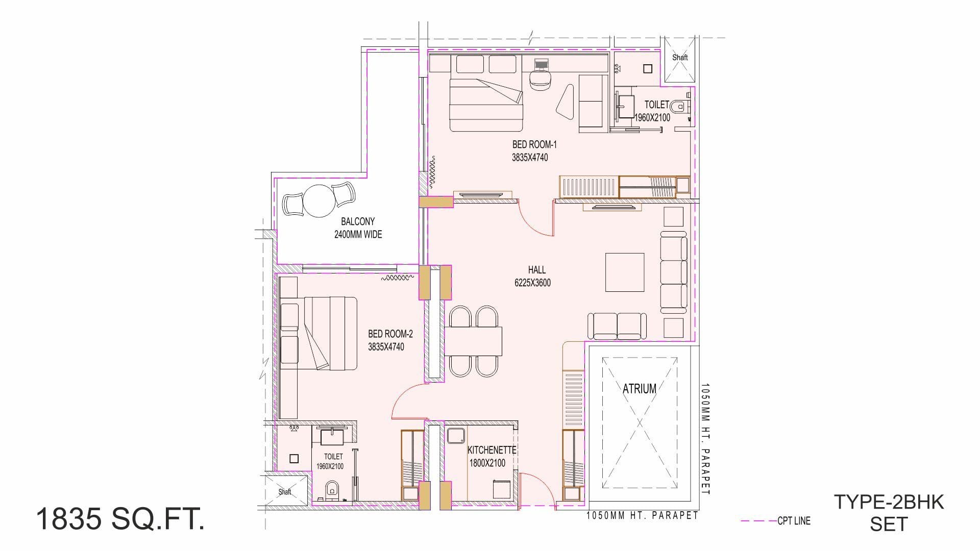 Samrajya Ayodhya floor plan 3