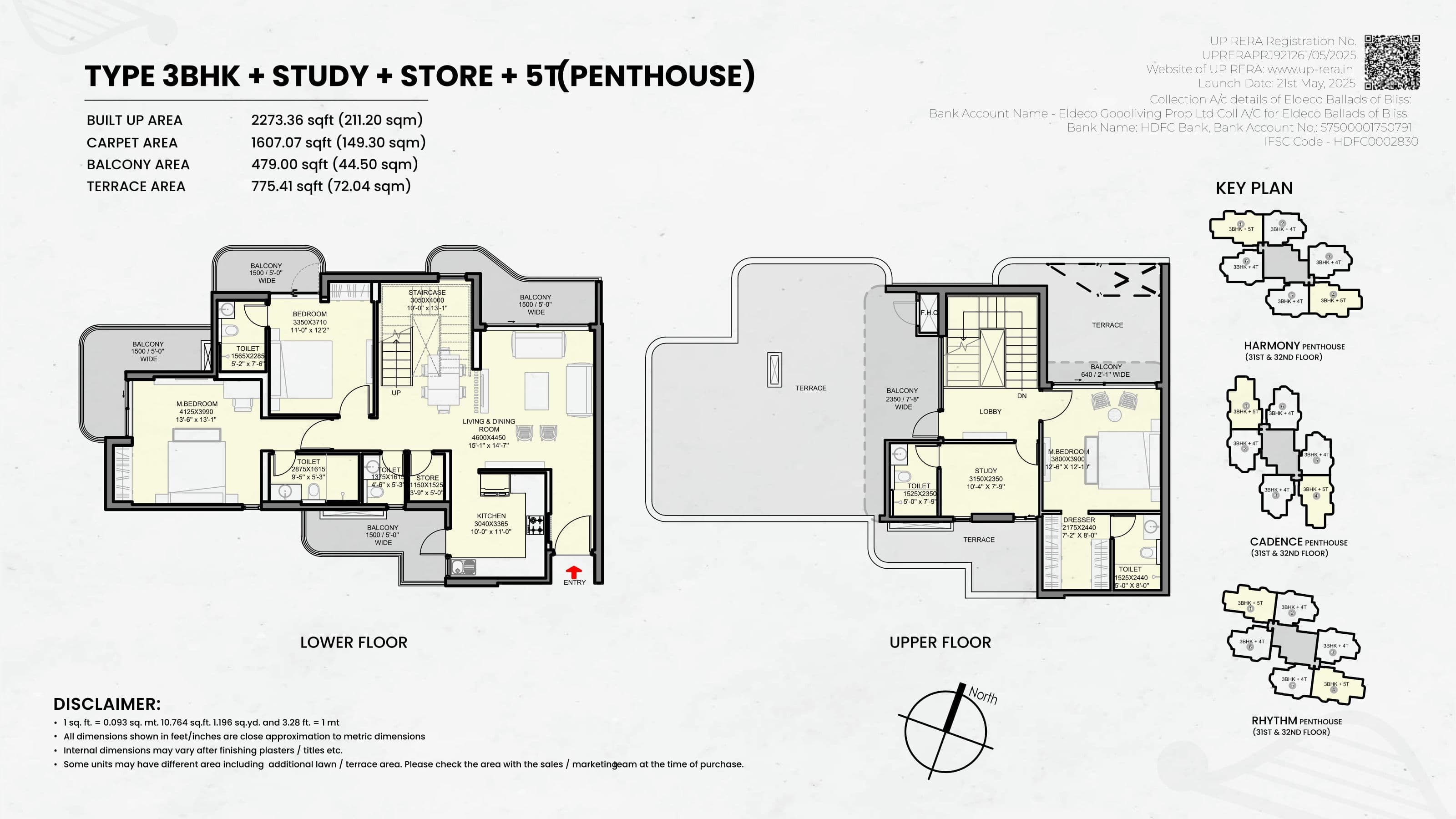 Eldeco Ballads Of Bliss floor plan 6