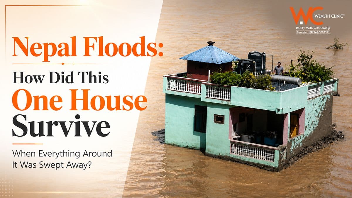 Nepal Floods: How Did This One House Survive When Everything Around It Was Swept Away?