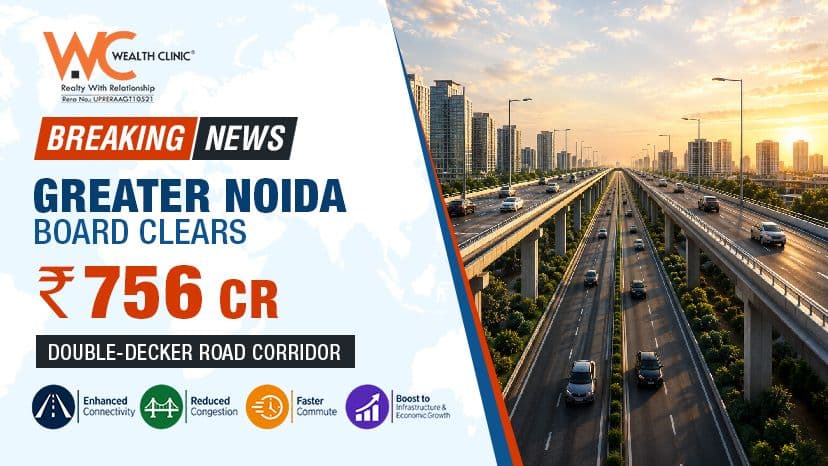 Greater Noida board clears ₹756cr double decker road corridor