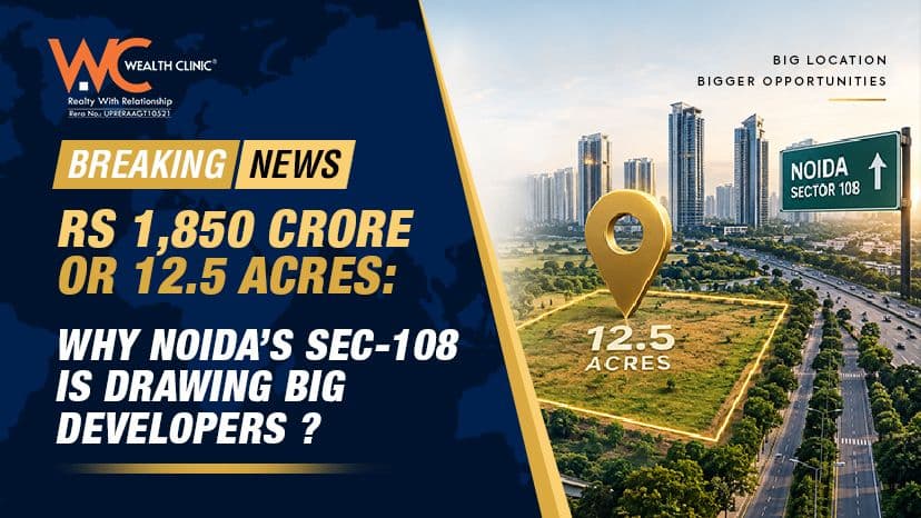 Rs 1,850 crore for 12.5 acres: Why Noida’s Sector 108 is drawing big developers