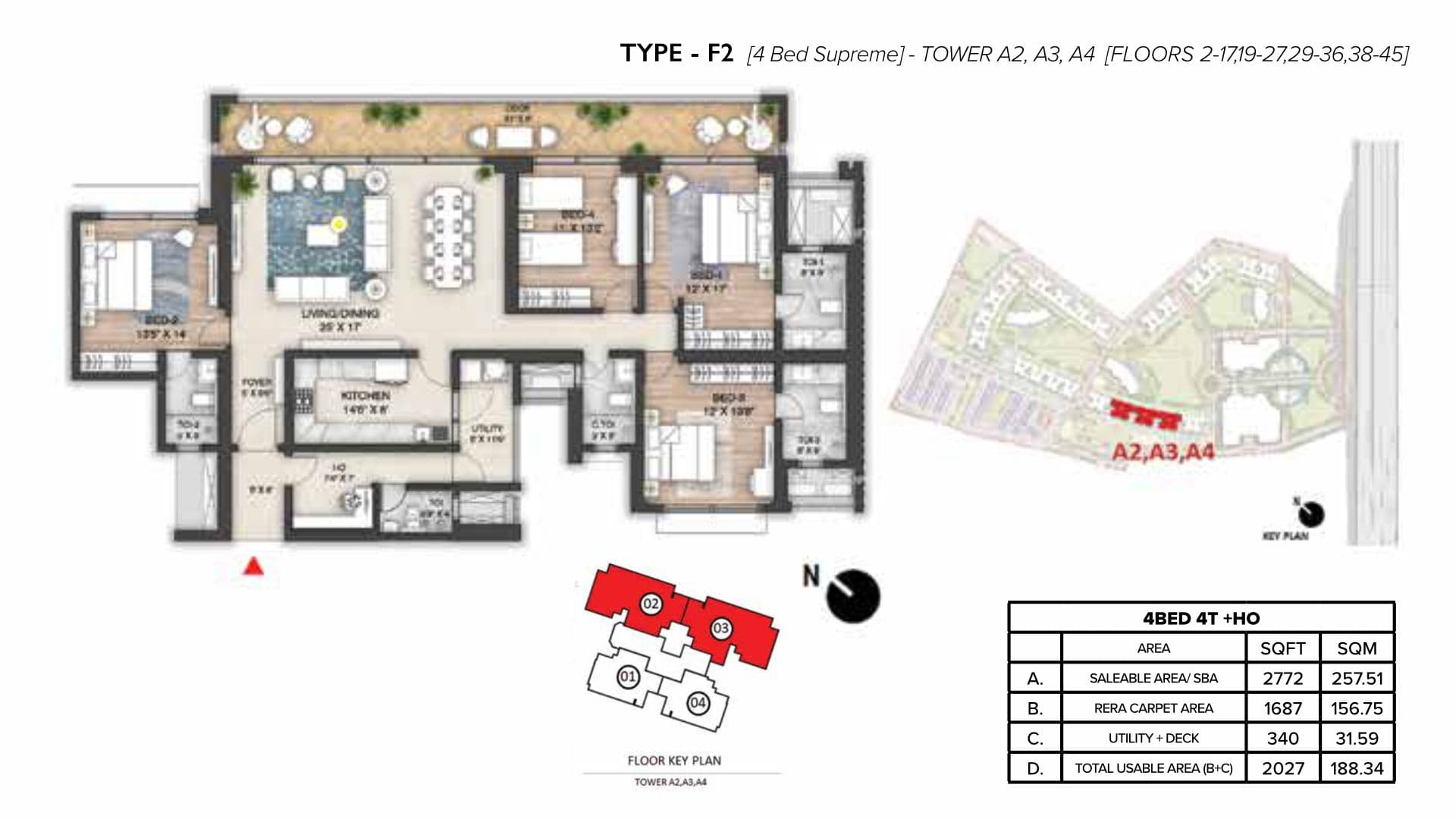 The Prestige City - Mulberry & Oakwood  floor plan 6