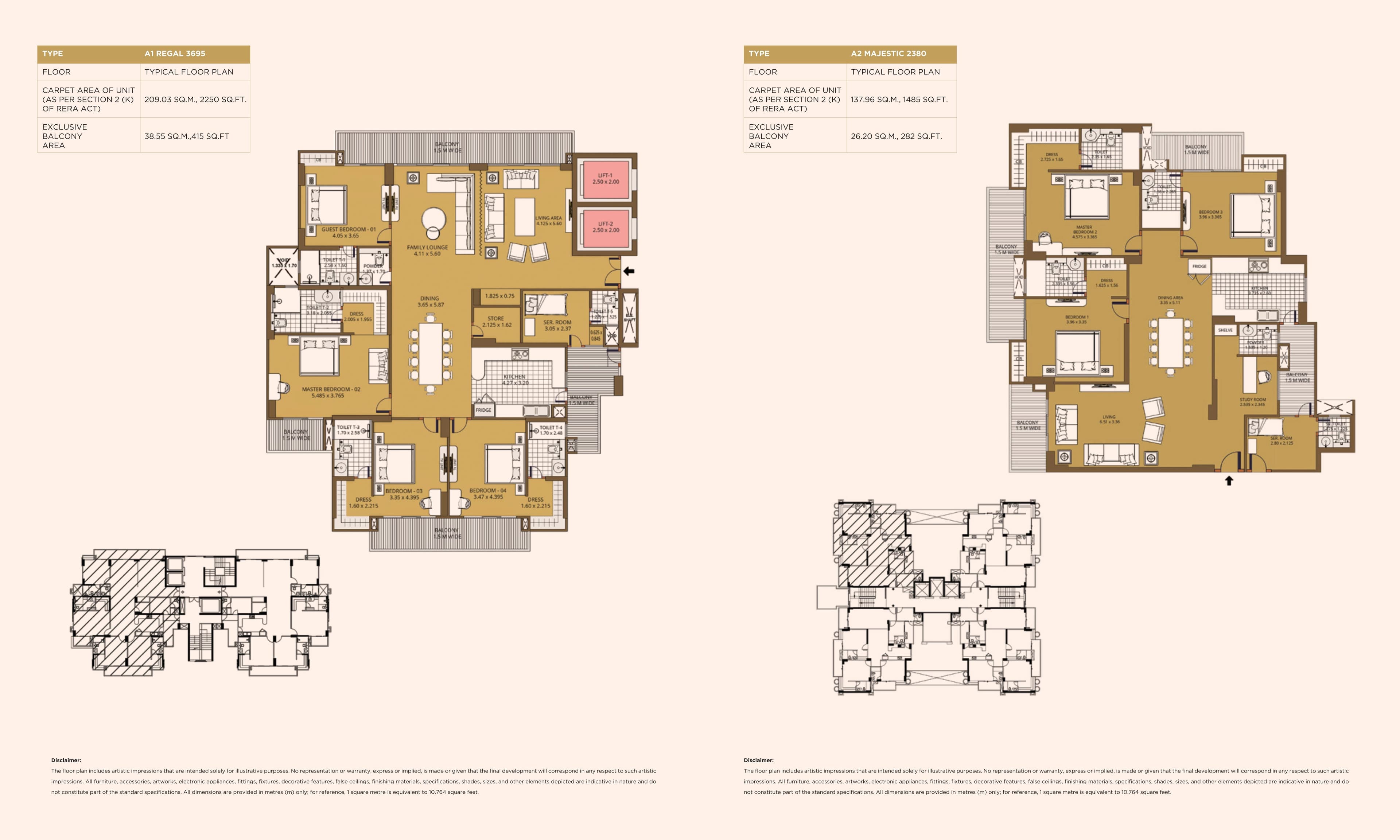 Purvanchal Sunbliss floor plan 2