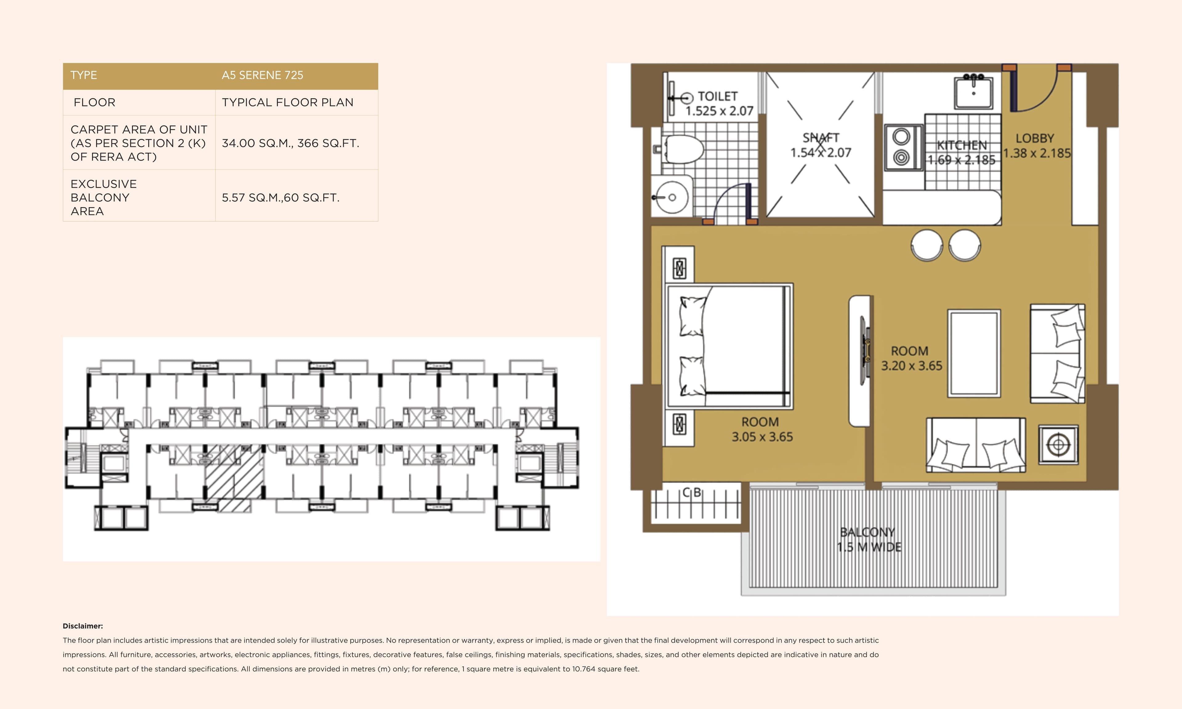 Purvanchal Sunbliss floor plan 1
