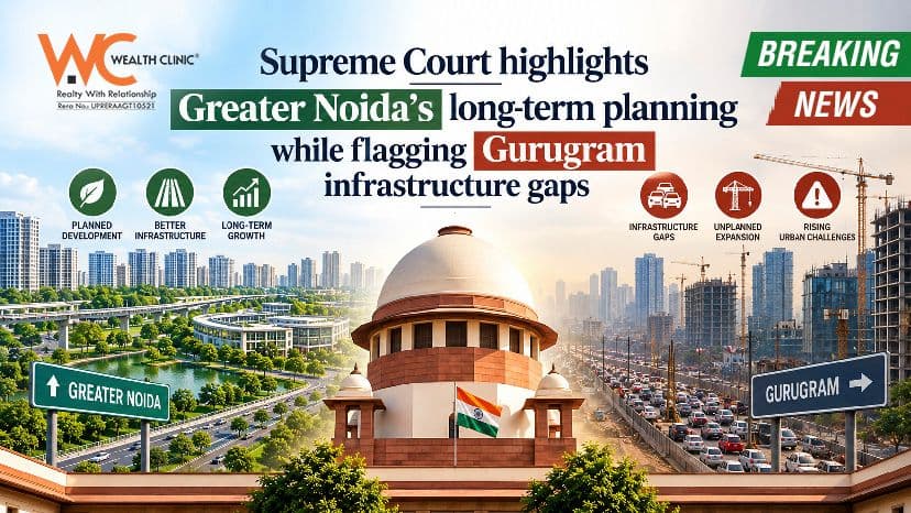 Supreme Court highlights Greater Noida’s long-term planning while flagging Gurugram infrastructure gaps