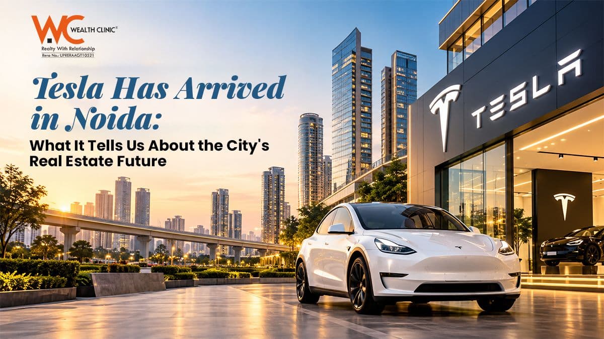 Tesla Has Arrived in Noida: What It Tells Us About the City's Real Estate Future  