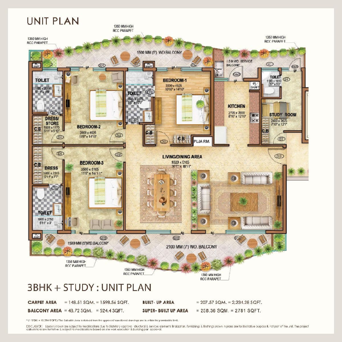 Aspire Silicon City (Phase - IV) floor plan 1