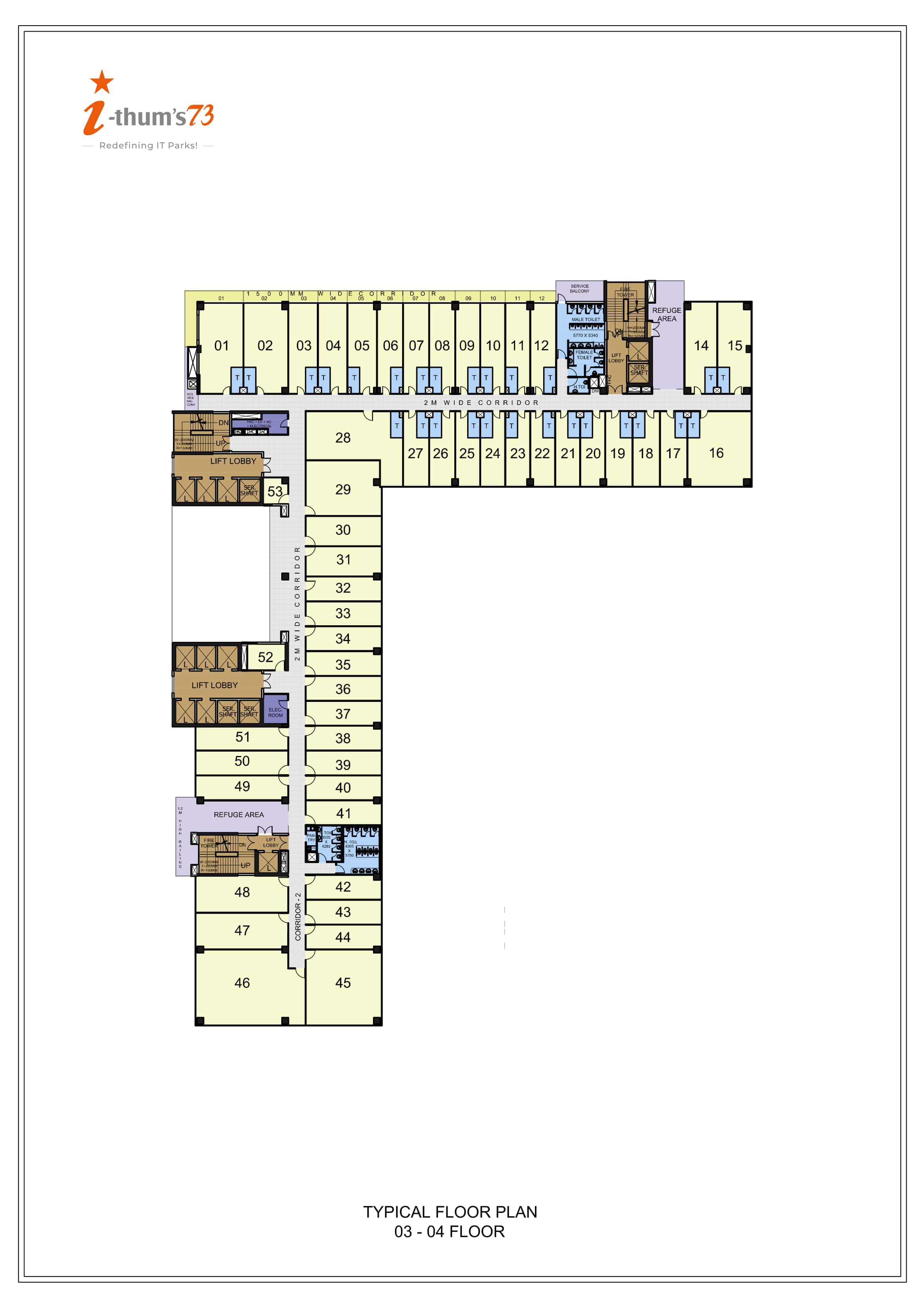 SBTL iThums 73 floor plan 3