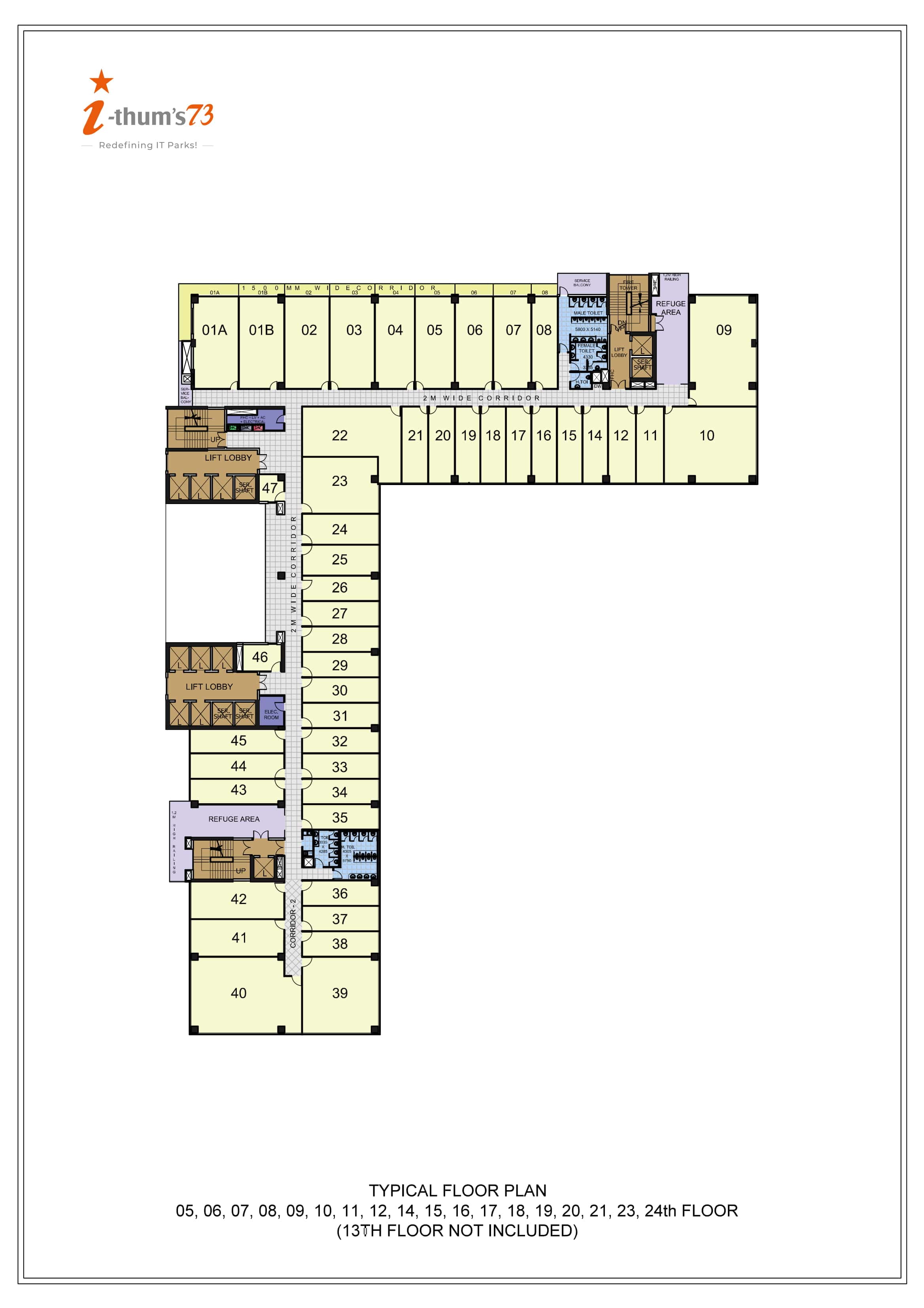 SBTL iThums 73 floor plan 2