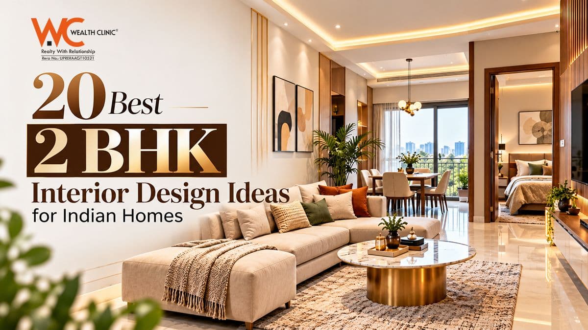20 Best 2 BHK Interior Design Ideas for Indian Homes
