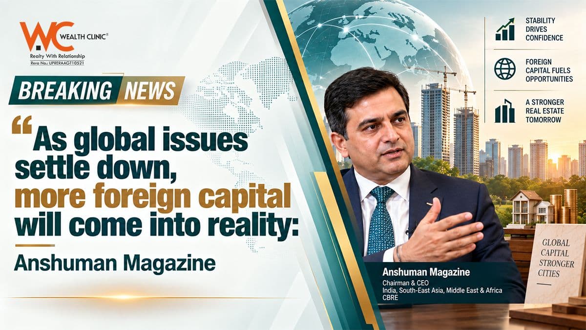 As global issues settle down, more foreign capital will come into reality: Anshuman Magazine