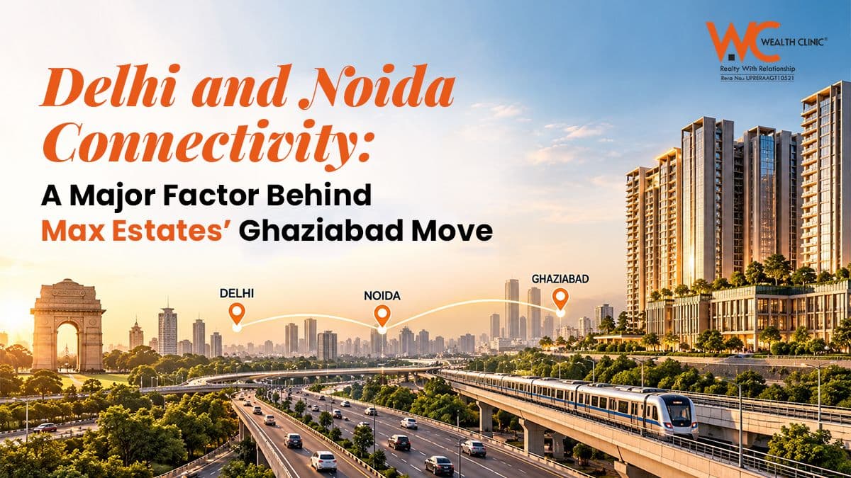 Delhi and Noida Connectivity: A Major Factor Behind Max Estates’ Ghaziabad Move