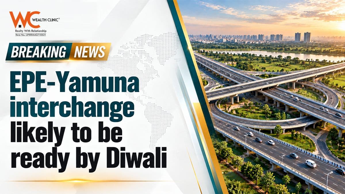EPE Yamuna interchange likely to be ready by Diwali