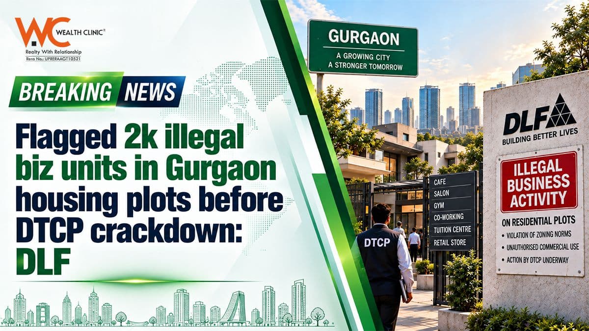 Flagged 2k illegal biz units in Gurgaon housing plots before DTCP crackdown: DLF