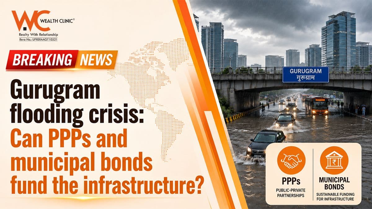 Gurugram flooding crisis: Can PPPs and municipal bonds fund the infrastructure?