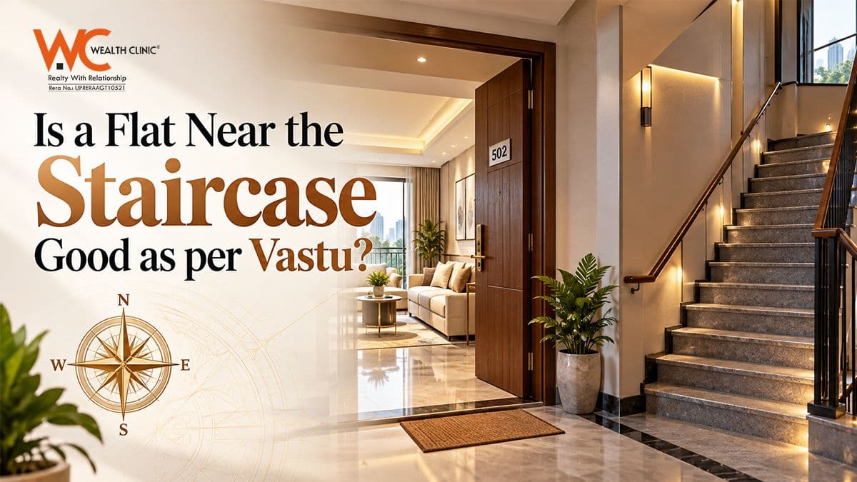 Is a Flat Near the Staircase Good as per Vastu?