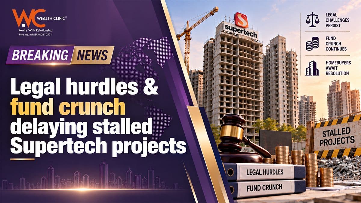 Legal hurdles & fund crunch delaying stalled Supertech projects