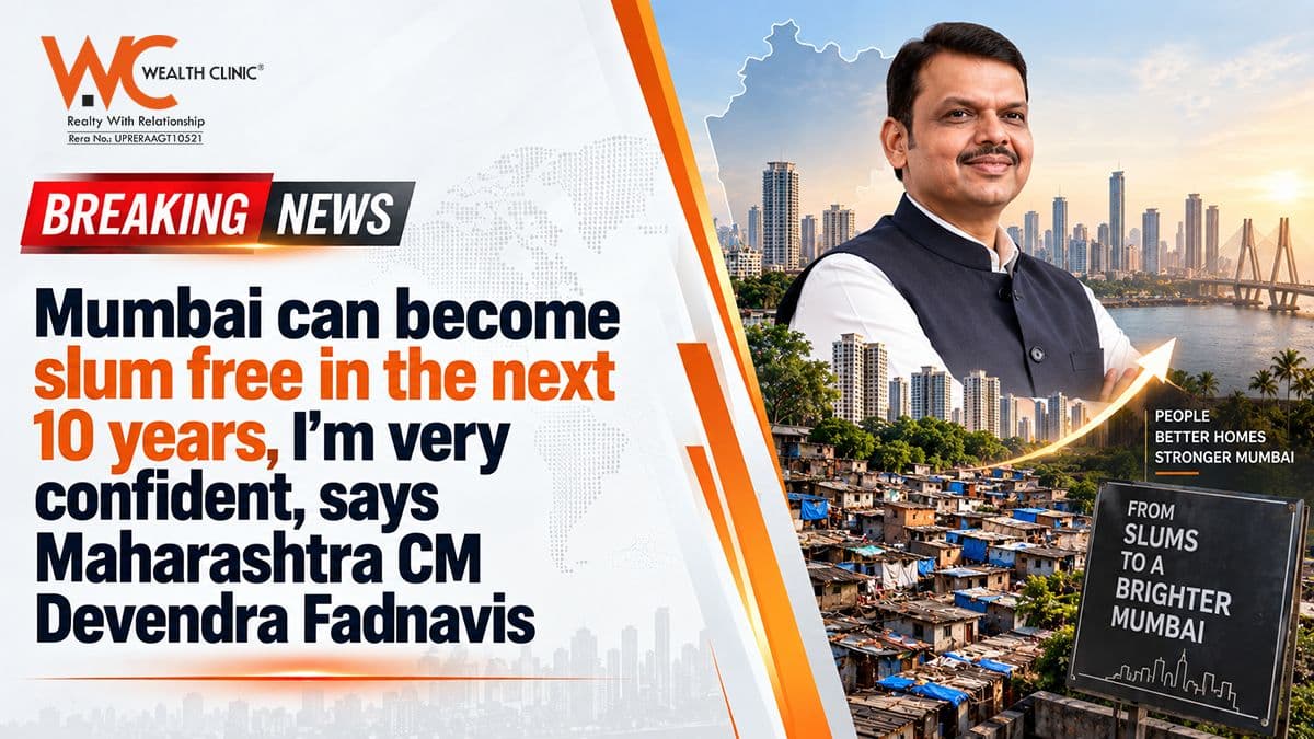 Mumbai can become slum free in the next 10 years, I'm very confident, says Maharashtra CM Devendra Fadnavis