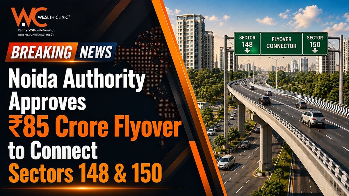 Noida Authority Approves ₹85 Crore Flyover to Connect Sectors 148 & 150