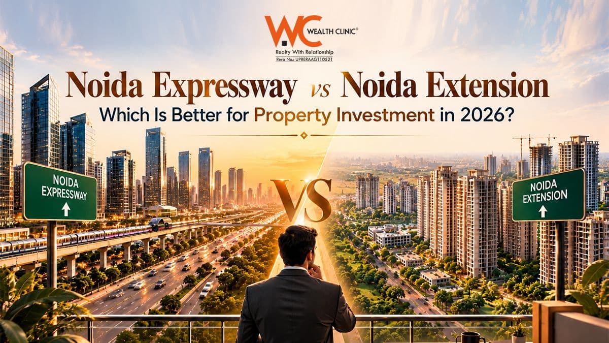 Noida Expressway vs Noida Extension: Which Is Better for Property Investment in 2026?