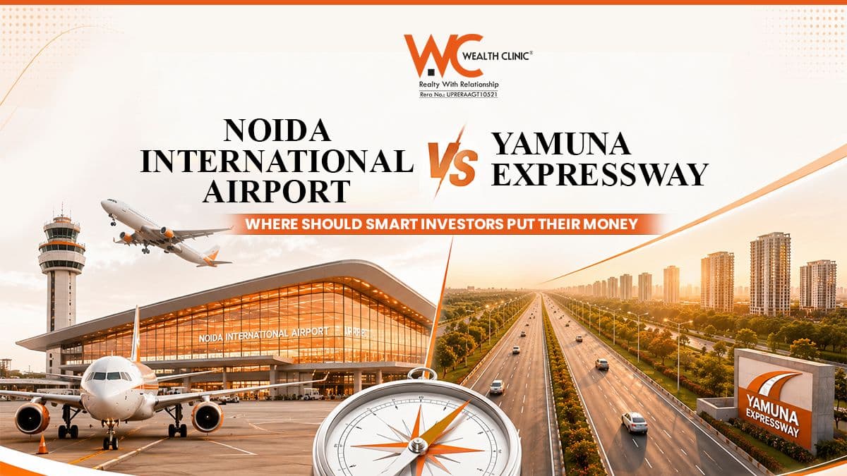 Noida International Airport vs Yamuna Expressway, Where Should Smart Investors Put Their Money