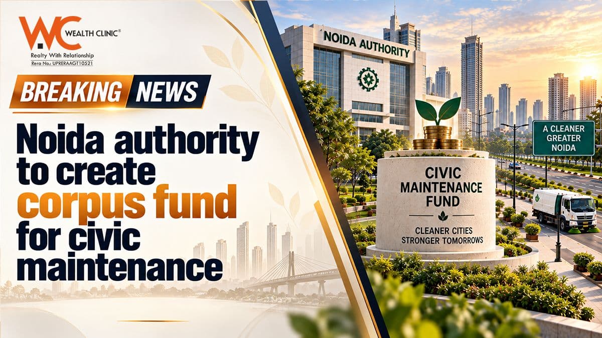 Noida authority to create corpus fund for civic maintenance