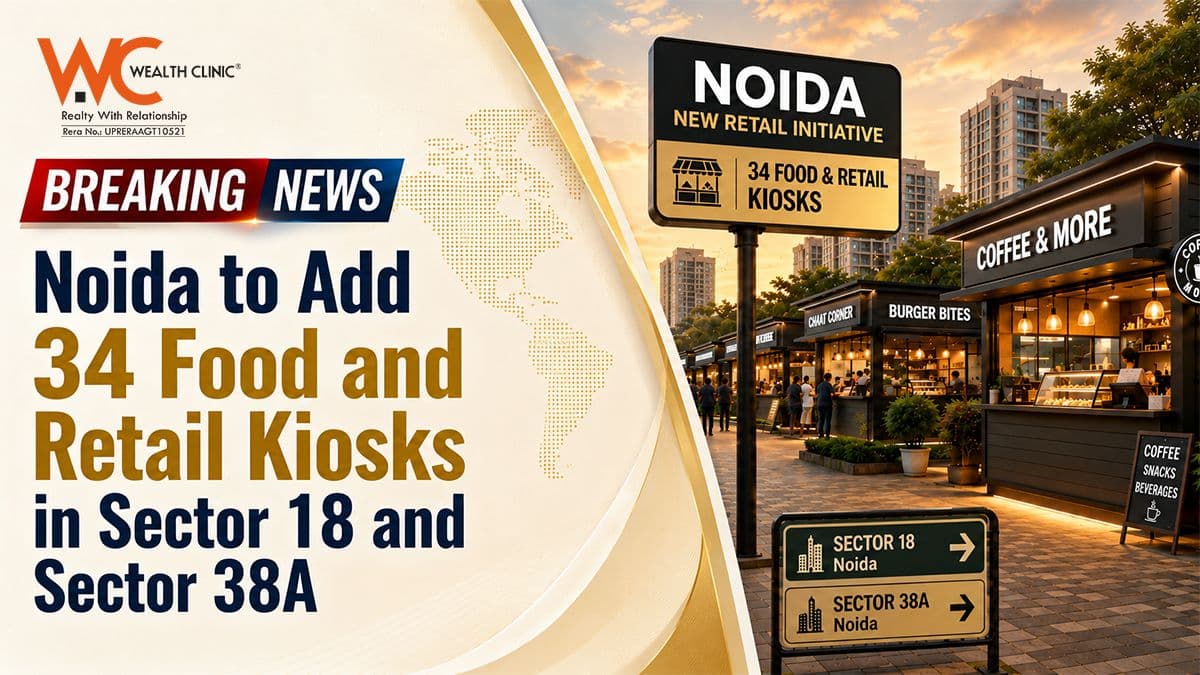 Noida shopping hubs to get 34 food, retail kiosks; e auction soon