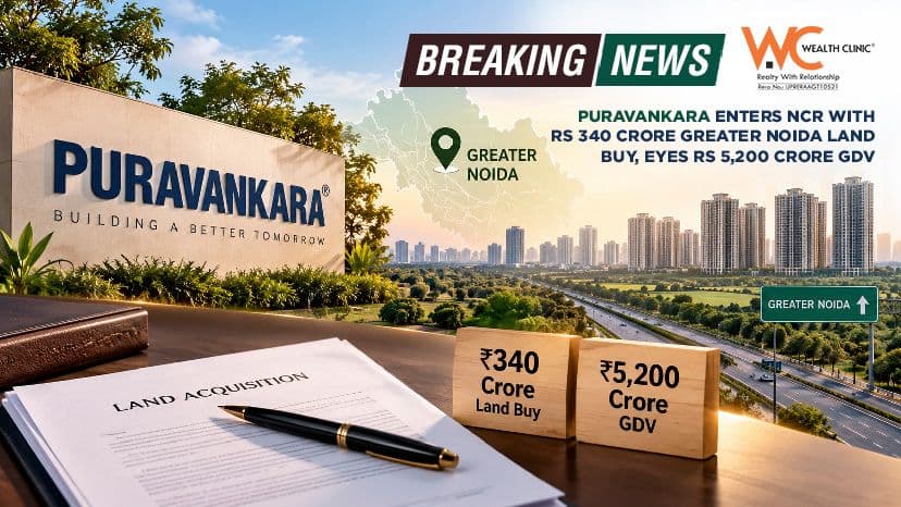 Puravankara enters NCR with Rs 340 crore Greater Noida land buy, eyes Rs 5,200 crore GDV