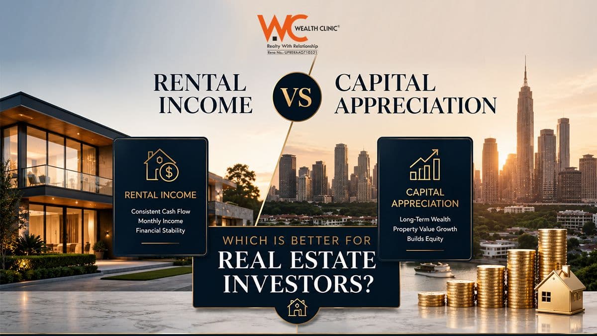 Rental Income vs Capital Appreciation, Which is Better for Real Estate Investors?