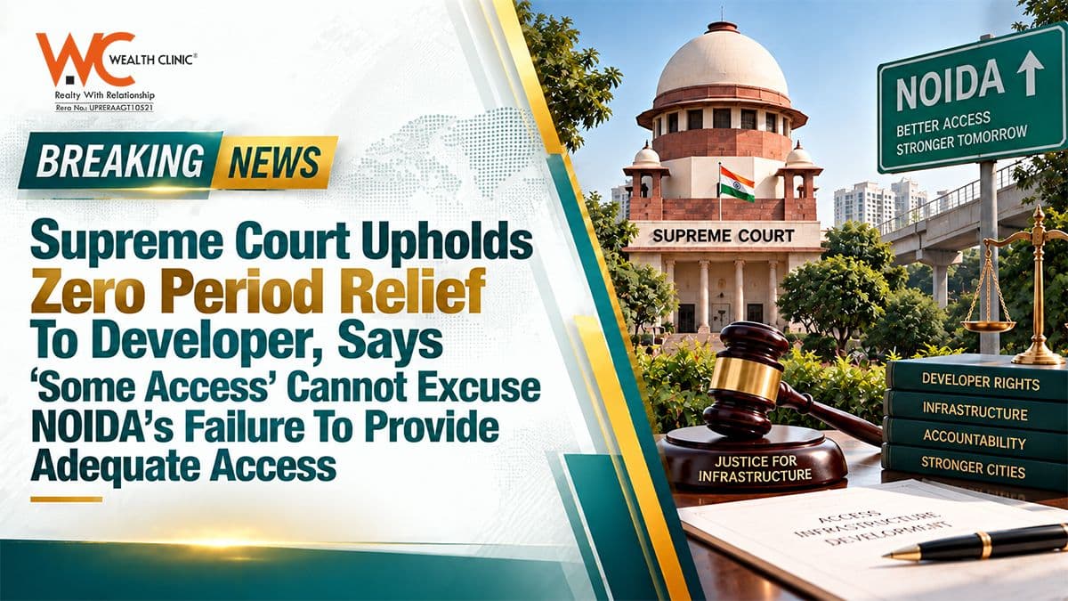 Supreme Court Upholds Zero Period Relief To Developer, Says 'Some Access' Cannot Excuse NOIDA's Failure To Provide Adequate Access